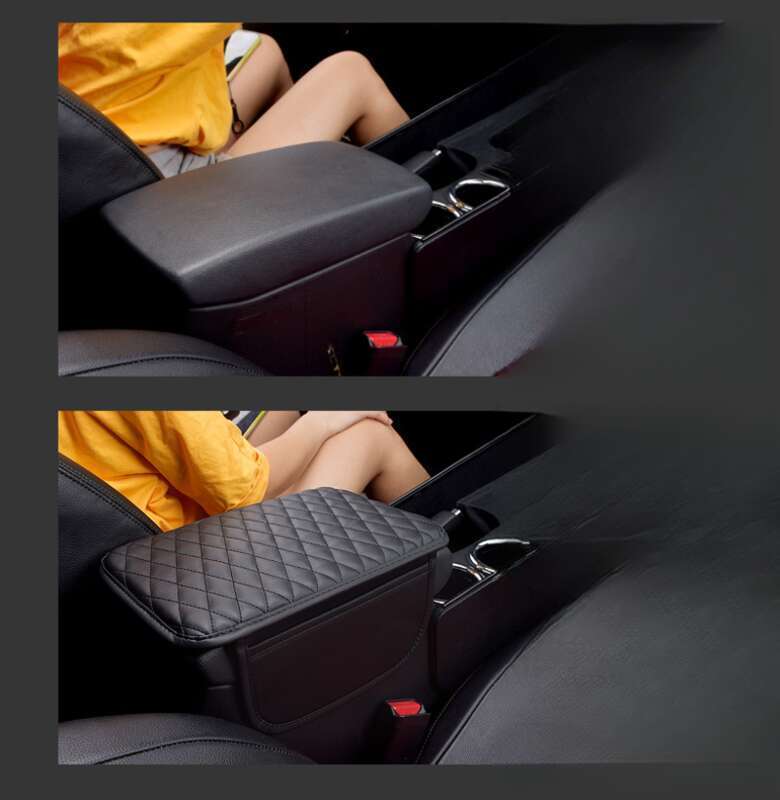 Car Armrest Box Increasing Mounted Height Increasing, Lengthening, Widening Pad, Central Pillowcase, Car Interior, All_autovado.com