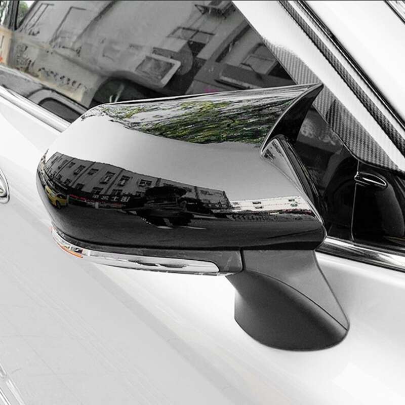 Suitable For Camry Cow Horn Rearview Modification, Dragon Replacement Decoration, Reverse Mirror Cover_autovado.com