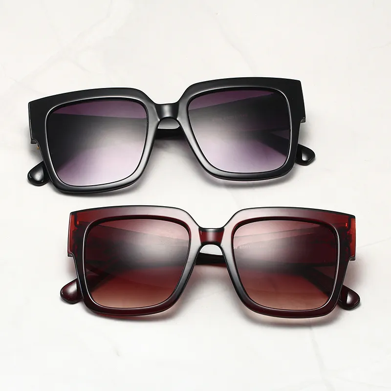 Awg Sunglasses For Women Rivets UV Protection Womens Designer Vintage Square Full Frame Top Come With Package_autovado.com