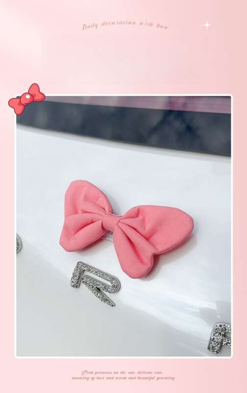 Bow Tie Pendant, Exterior Trunk Tail Motorcycle Doll, Ornament, Car Decoration_autovado.com
