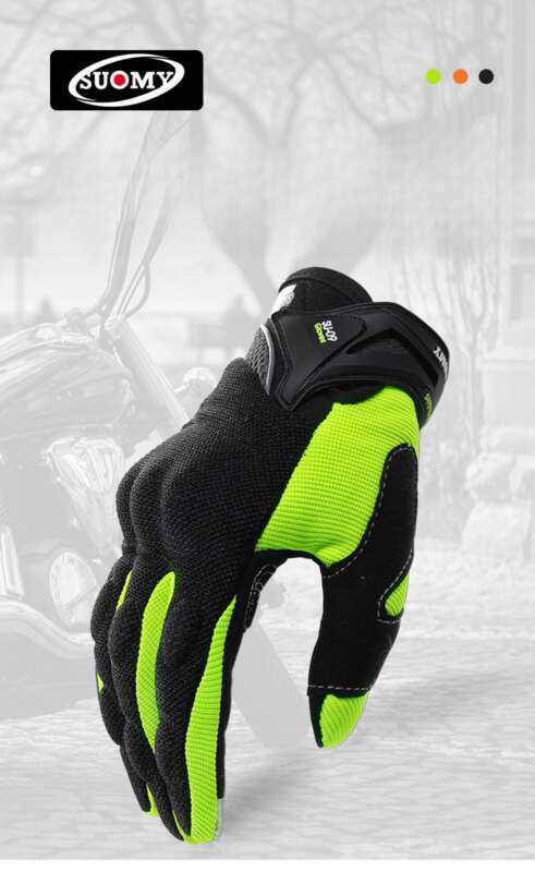 Off Road Fall, Anti Slip, Breathable Riding Racing Motorcycle All Finger Gloves For Men's Summer Knight Equipment_autovado.com