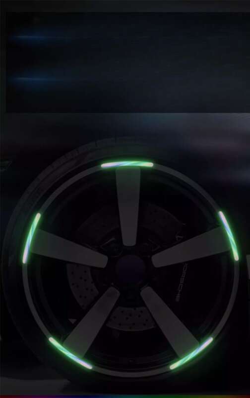 Fluorescent Car Wheels, Reflective Warning Wheel Hubs, Electric Bikes, Motorcycles, And Night Light Stickers On Bicycles_autovado.com