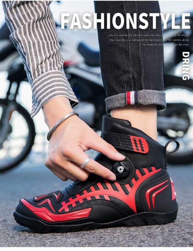 Motorcycle Cycling Boots For All Seasons, Off-road Men's Women's Summer, Wear-resistant, Breathable, Shock-absorbing,_autovado.com