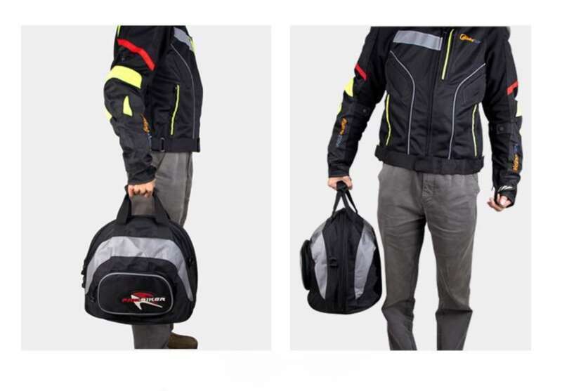 Pro Bike Motorcycle Rider Outdoor Sports Cycling Large Capacity Luggage Full Bag Half Helmet_autovado.com