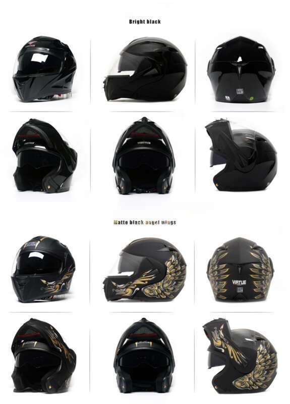 Specially Designed VIRTUE Electric Motorcycle Bluetooth Men's Exposed Helmet, Running Helmet Can Be Made Into New_autovado.com
