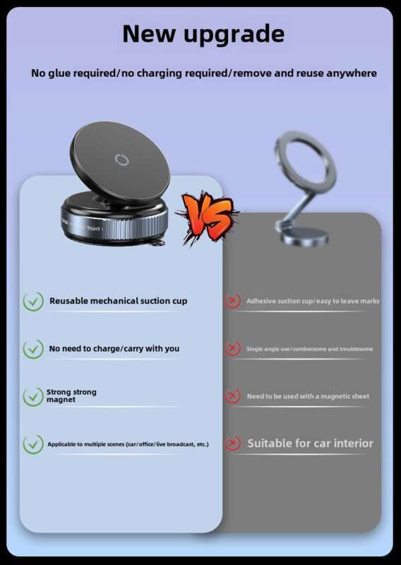 Vacuum Navigation Vehicle Holder K009 Magnetic Vacuum Suction Cup_autovado.com