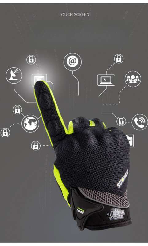 Off Road Fall, Anti Slip, Breathable Riding Racing Motorcycle All Finger Gloves For Men's Summer Knight Equipment_autovado.com