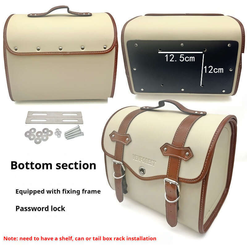General Motorcycle Trunk Zongshen Youmi 125yomi Rear Seat Ns125la Pedal Leather Waterproof Helmet Bag_autovado.com