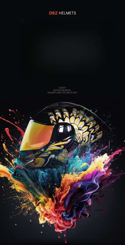 Orz New Revealed Double Lens Men's And Women's Four Seasons Motorcycle Travel Cruise Helmet Large_autovado.com
