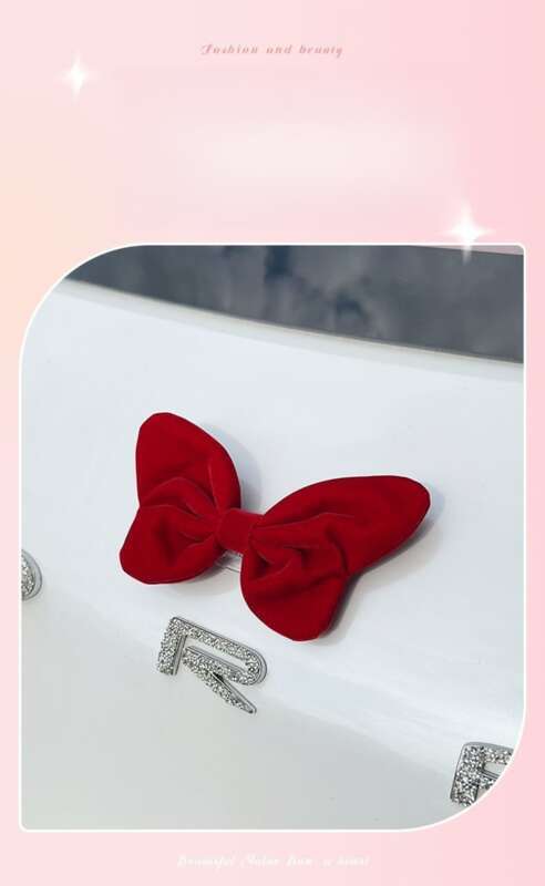 Bow Tie Pendant, Exterior Trunk Tail Motorcycle Doll, Ornament, Car Decoration_autovado.com