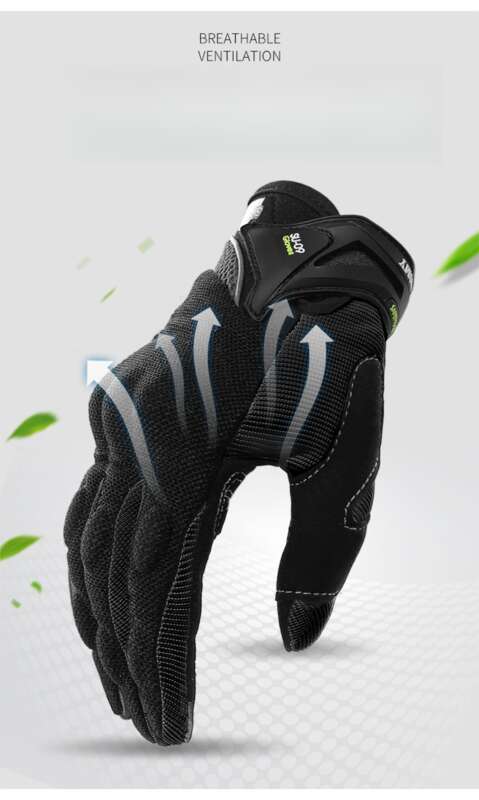Off Road Fall, Anti Slip, Breathable Riding Racing Motorcycle All Finger Gloves For Men's Summer Knight Equipment_autovado.com