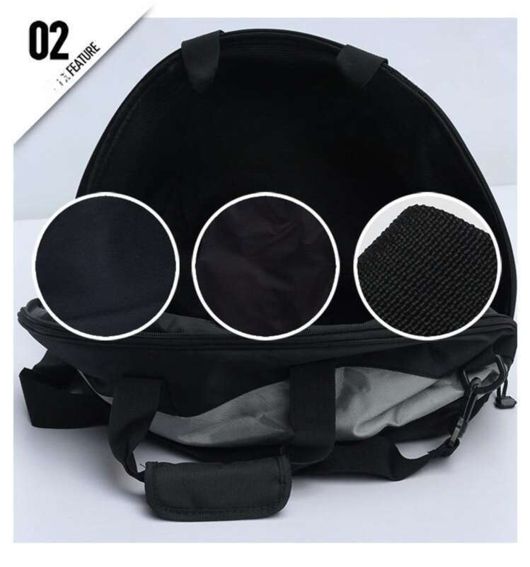 Pro Bike Motorcycle Rider Outdoor Sports Cycling Large Capacity Luggage Full Bag Half Helmet_autovado.com