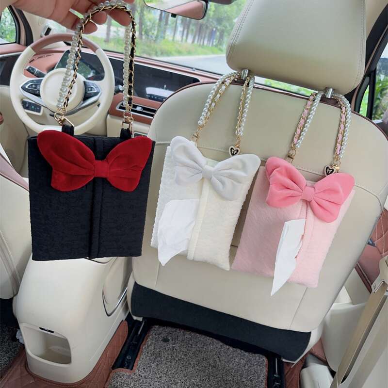 Car Mounted Multifunctional Hanging Paper Drawer, Tissue Box Bag, Front And Rear Row Of Car Supplies, Instagram,_autovado.com