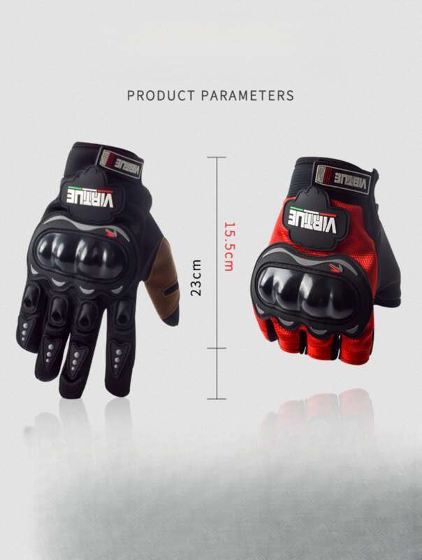 Electric Bike Riding Gloves For Men And Women, Four Seasons Fall Racing Summer Motorcycle Rider Anti Slip Gloves, Trendy_autovado.com