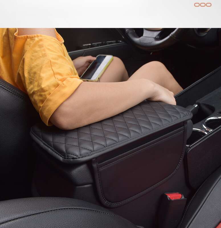 Car Armrest Box Increasing Mounted Height Increasing, Lengthening, Widening Pad, Central Pillowcase, Car Interior, All_autovado.com