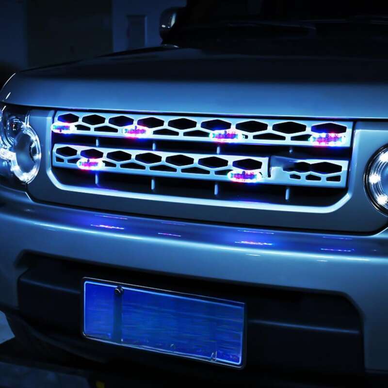 Motorcycle Electric Tricycle Warning Car LED Flashing Decorative Light, Solar Anti Rear End Collision Light_autovado.com