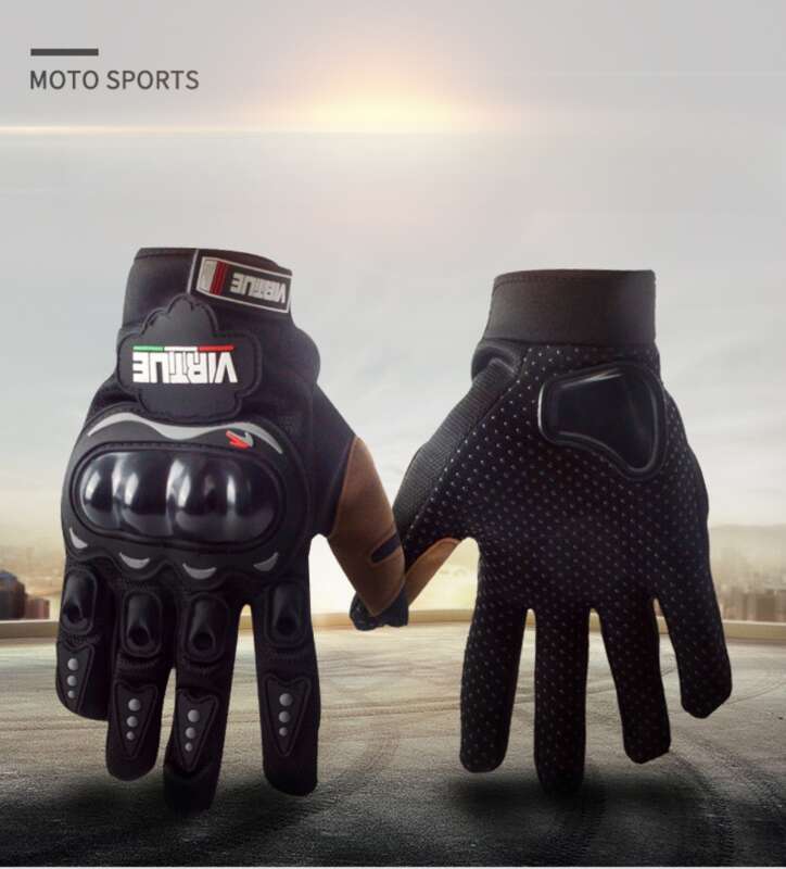 Electric Bike Riding Gloves For Men And Women, Four Seasons Fall Racing Summer Motorcycle Rider Anti Slip Gloves, Trendy_autovado.com