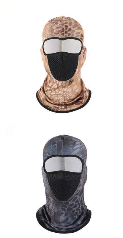 Laika Ice Silk Head Cover Sports Outdoor Cycling Breathable Windproof, Sunscreen, Dustproof Mask_autovado.com