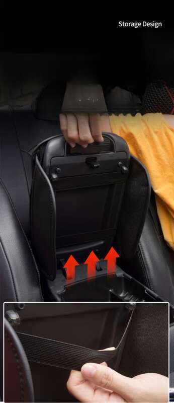 Car Armrest Box Increasing Mounted Height Increasing, Lengthening, Widening Pad, Central Pillowcase, Car Interior, All_autovado.com