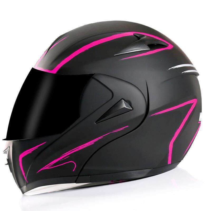 VIRTUE Electric Vehicle DOT Dual Lens Open Face Helmet Can Meet The New National Standard 3C_autovado.com