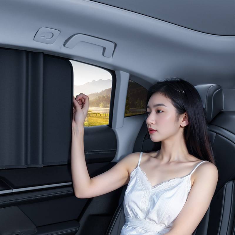 Car sunshade window sun protection heat insulation side window visor privacy glass privacy curtain car front windshield blackout curtain_autovado.com