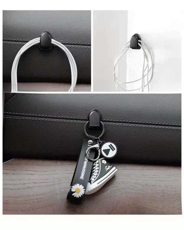 Car Mounted Granule Adhesive Mini Seat Back Hidden Creative Car Household Hook Type_autovado.com