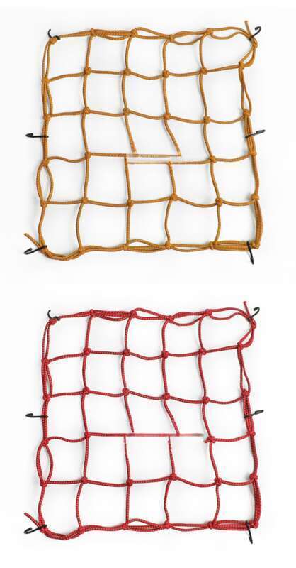 Motorcycle Mesh Fuel Tank Helmet, Fixed Mesh, Luggage Bag, Elastic Night Reflective Strap, Tying Rope, Rear Seat_autovado.com