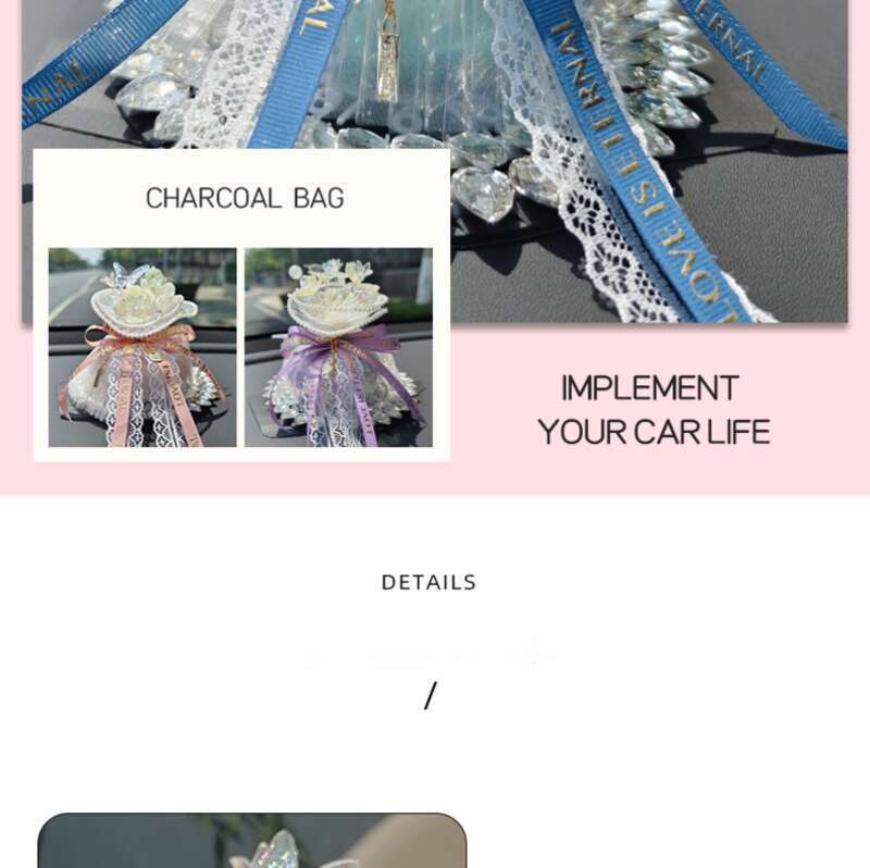 Creative Bamboo Bag, New Formaldehyde Removal, Deodorization, Aromatherapy Charcoal Bag Decoration, Fashionable Car_autovado.com