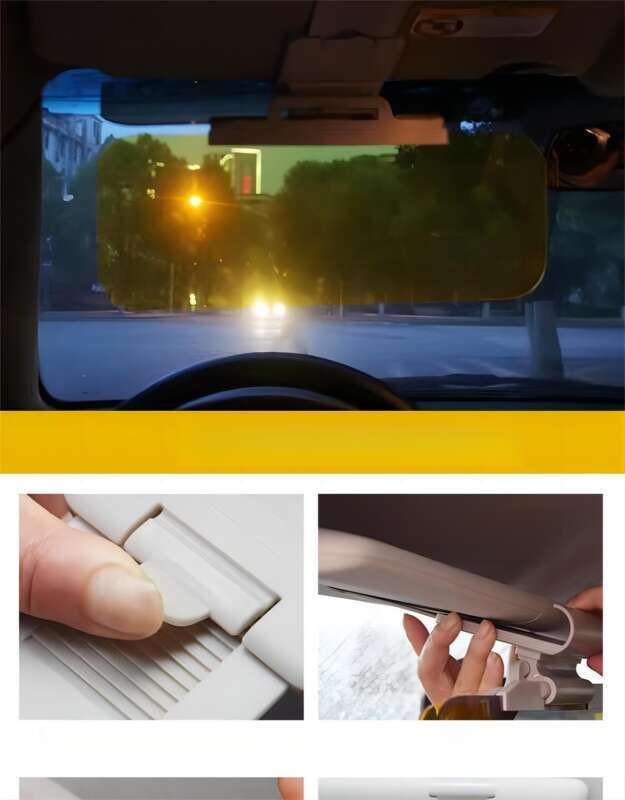 Car Anti Glare Sunshade Special Sunglasses Driver's Day And Night Dual Purpose Goggles_autovado.com