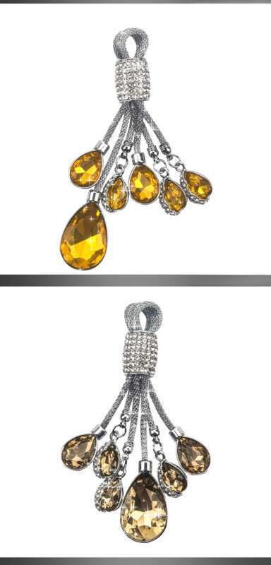 Car Diamond Car Crystal Keychain Pendant_autovado.com