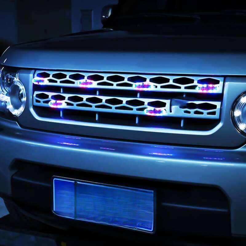 Motorcycle Electric Tricycle Warning Car LED Flashing Decorative Light, Solar Anti Rear End Collision Light_autovado.com