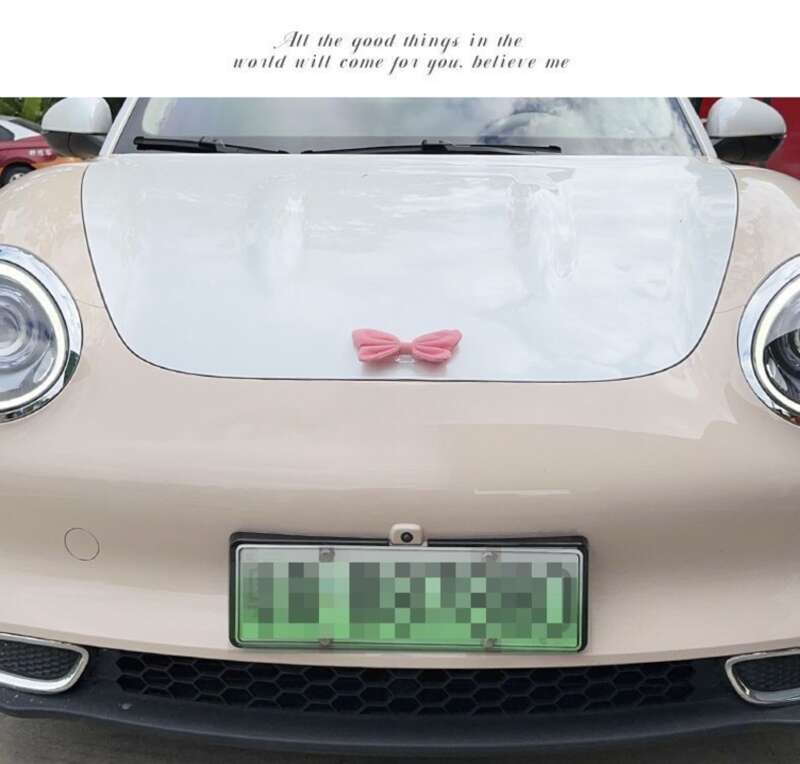Bow Tie Pendant, Exterior Trunk Tail Motorcycle Doll, Ornament, Car Decoration_autovado.com