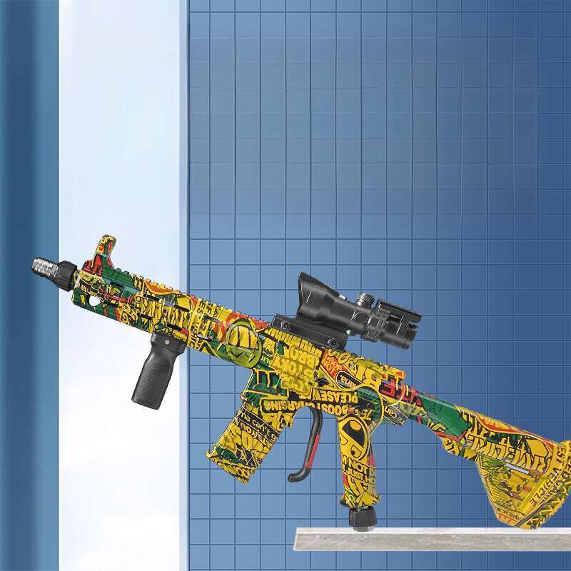 New High Pressure Simulation M416 Paint Foam Household M22 Online Red Car Washing Shop Booster Spray Gun_autovado.com