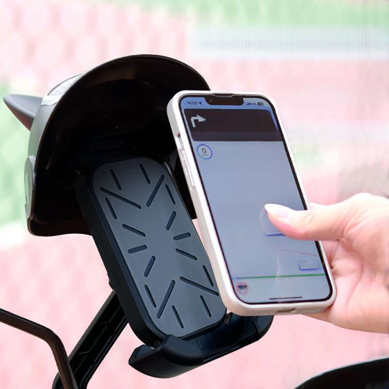 Electric Navigation Stand, Rider's Motorcycle Bike Phone Holder, Shock Resistant, Fixed, And Anti Shake_autovado.com