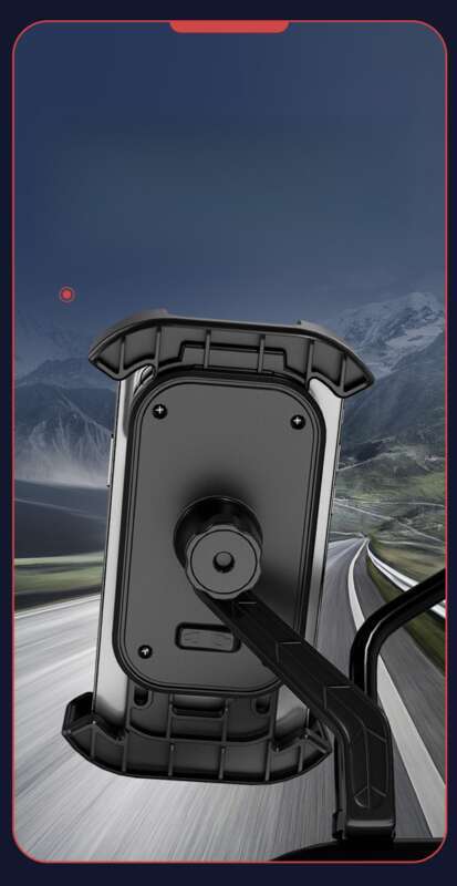 Electric Navigation Stand, Rider's Motorcycle Bike Phone Holder, Shock Resistant, Fixed, And Anti Shake_autovado.com