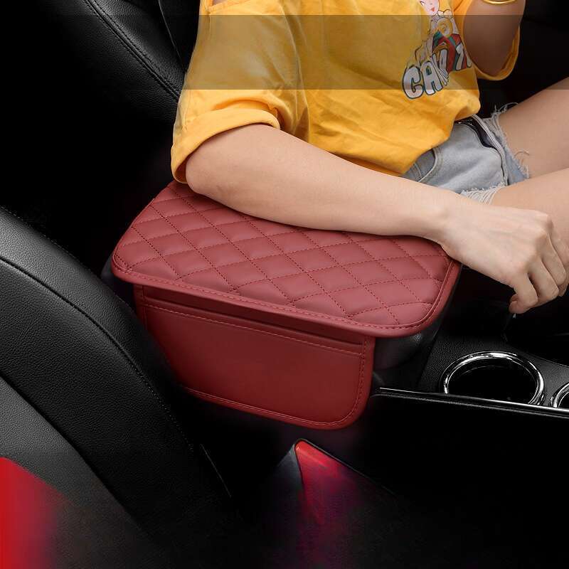 Car Armrest Box Increasing Mounted Height Increasing, Lengthening, Widening Pad, Central Pillowcase, Car Interior, All_autovado.com