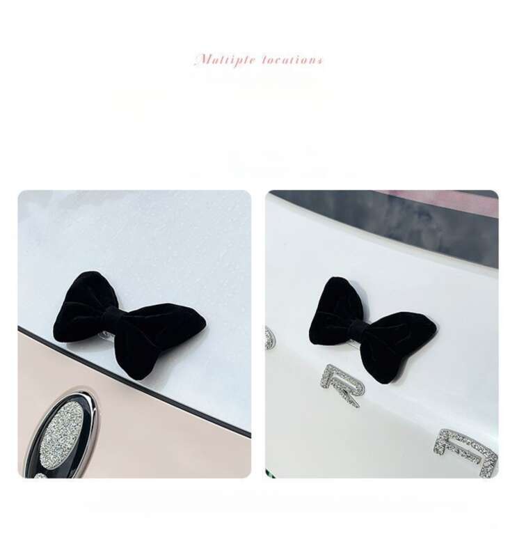 Bow Tie Pendant, Exterior Trunk Tail Motorcycle Doll, Ornament, Car Decoration_autovado.com