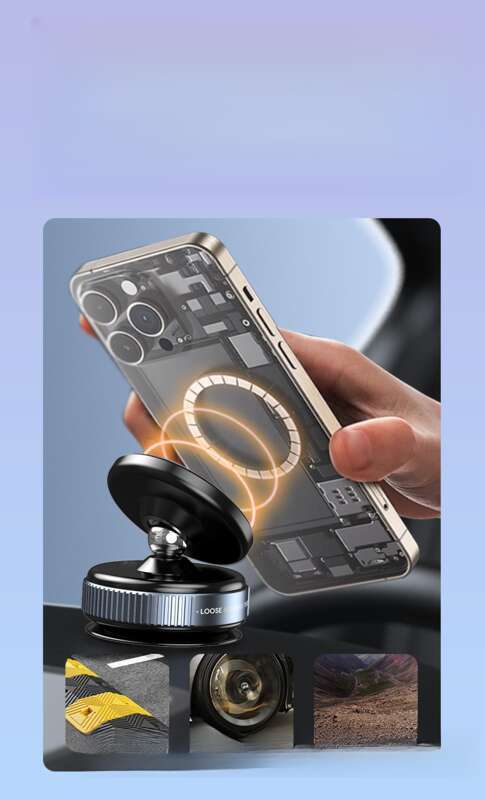 Vacuum Navigation Vehicle Holder K009 Magnetic Vacuum Suction Cup_autovado.com