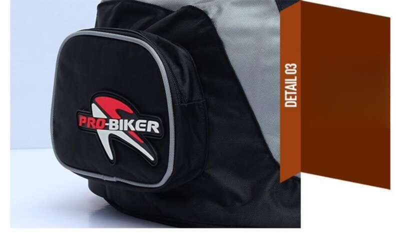 Pro Bike Motorcycle Rider Outdoor Sports Cycling Large Capacity Luggage Full Bag Half Helmet_autovado.com