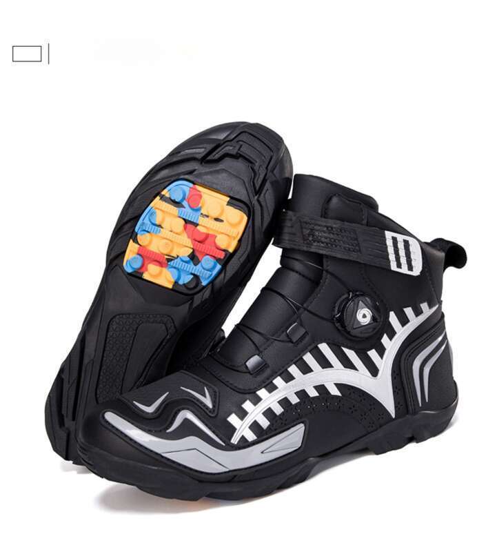 Motorcycle Cycling Boots For All Seasons, Off-road Men's Women's Summer, Wear-resistant, Breathable, Shock-absorbing,_autovado.com
