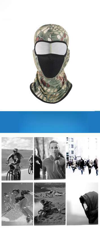 Laika Ice Silk Head Cover Sports Outdoor Cycling Breathable Windproof, Sunscreen, Dustproof Mask_autovado.com