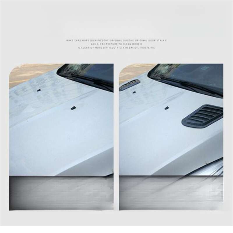 Car Shark Gill Simulation Engine Hood Universal Decorative Sticker Modification Air Outlet_autovado.com
