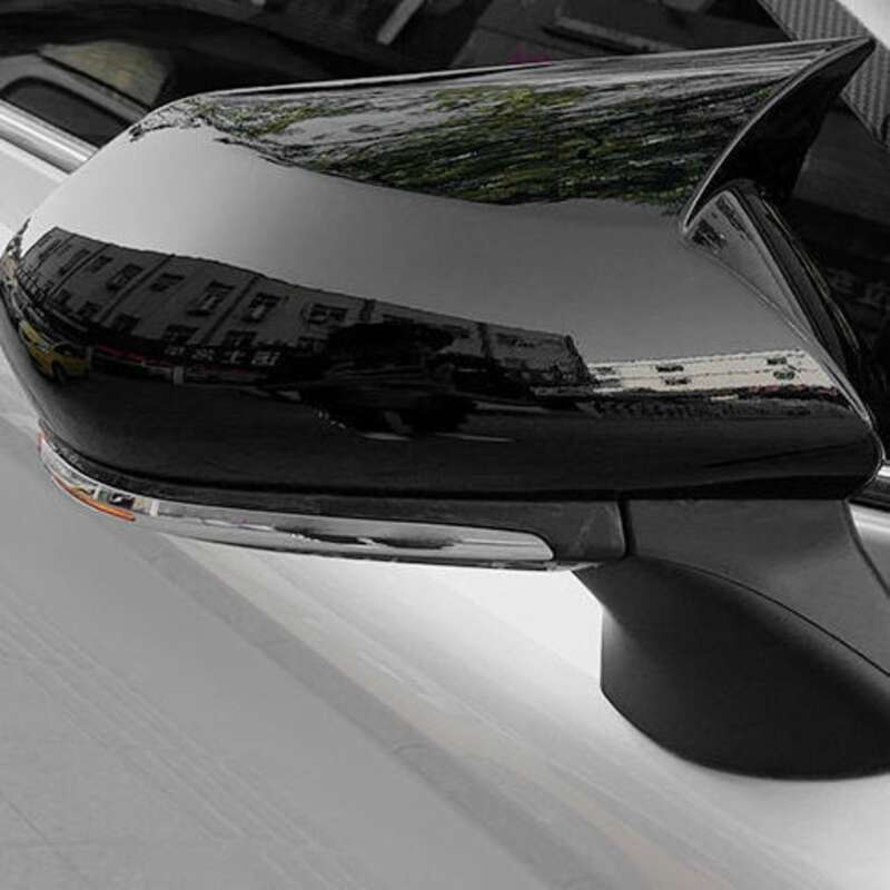 Suitable For Camry Cow Horn Rearview Modification, Dragon Replacement Decoration, Reverse Mirror Cover_autovado.com