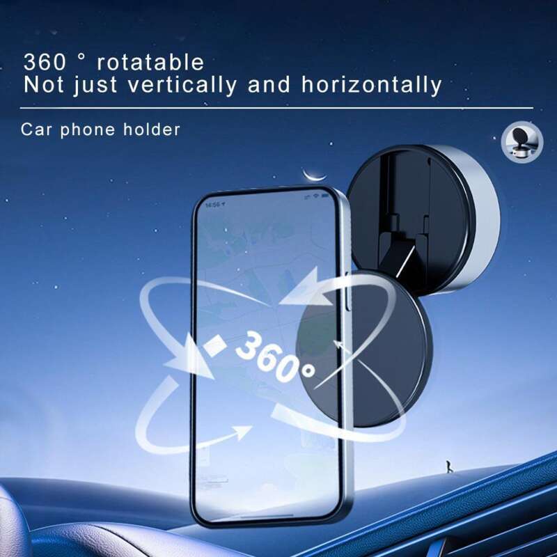 Car Phone Holder 2024 New Magnetic Bracket Suction Cup Universal Navigation High-end Car Support_autovado.com