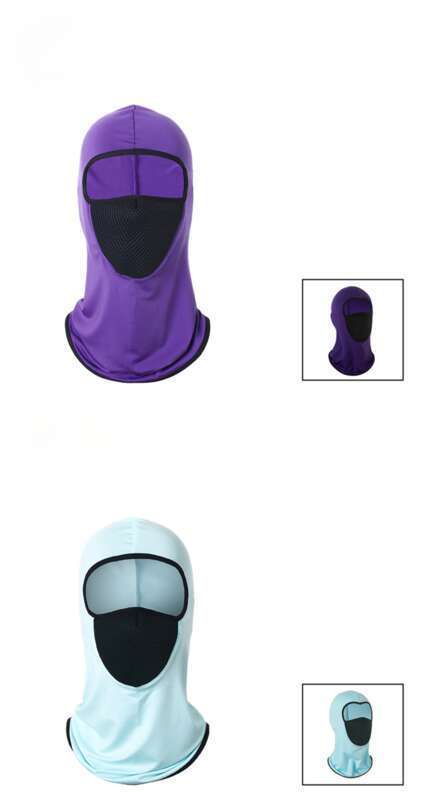Laika Ice Silk Head Cover Sports Outdoor Cycling Breathable Windproof, Sunscreen, Dustproof Mask_autovado.com
