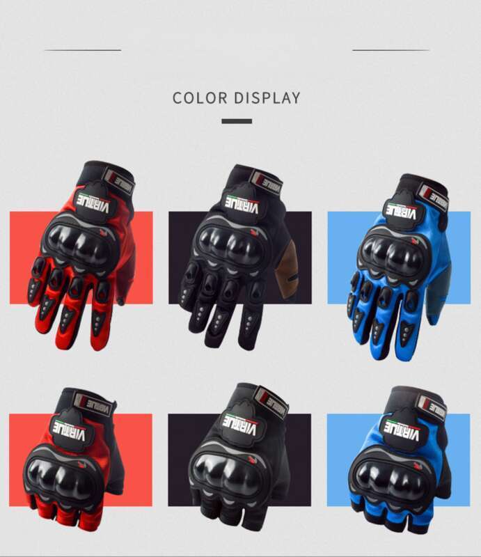 Electric Bike Riding Gloves For Men And Women, Four Seasons Fall Racing Summer Motorcycle Rider Anti Slip Gloves, Trendy_autovado.com