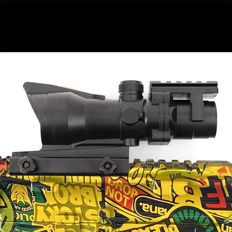 New High Pressure Simulation M416 Paint Foam Household M22 Online Red Car Washing Shop Booster Spray Gun_autovado.com