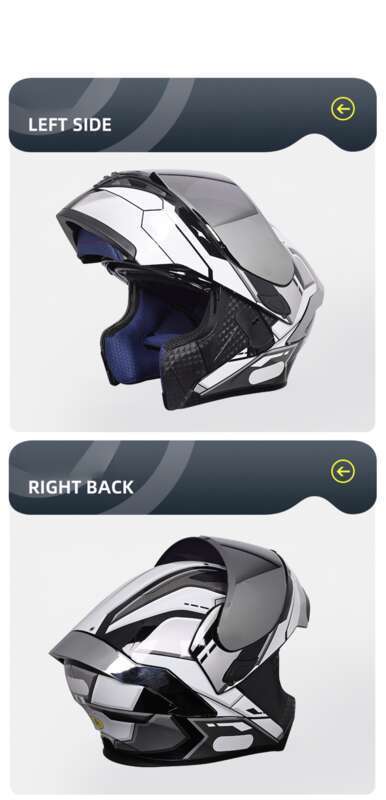 Orz Motorcycle Men's And Women's Uncovered Helmet, Dual Mirror Winter Tail Wing, Semi Full Coverage, All Season_autovado.com