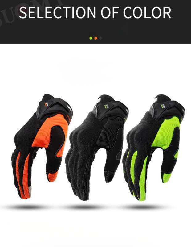 Off Road Fall, Anti Slip, Breathable Riding Racing Motorcycle All Finger Gloves For Men's Summer Knight Equipment_autovado.com