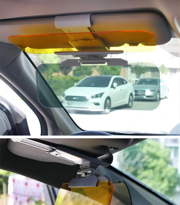 Car Anti Glare Sunshade Special Sunglasses Driver's Day And Night Dual Purpose Goggles_autovado.com